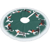 Kerstaven van de mannetjesrok kerstboom rok (Gekanteld)