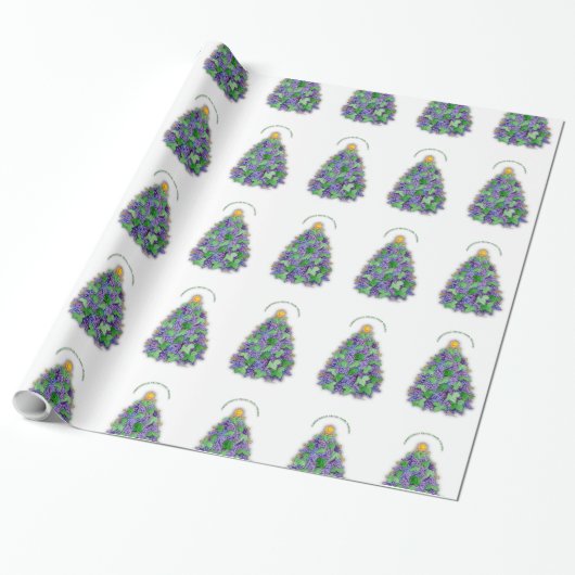 Kerstaven van de vallei van Napa Cadeaupapier (Uitgerold)