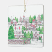 Kerstavillage Ornament (Links)