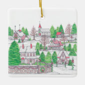 Kerstavillage Ornament (Voorkant)