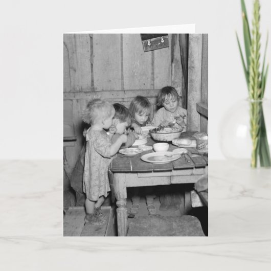 Kerstavond 1936 feestdagen kaart (Voorkant)