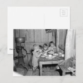 Kerstavond 1936 feestdagenkaart (Voorkant / Achterkant)