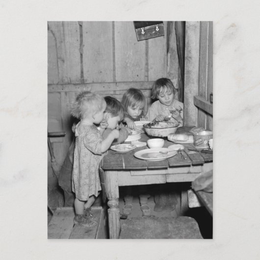 Kerstavond 1936 feestdagenkaart (Voorkant)