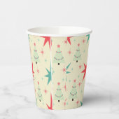 Kerstavond 1950: Kerstarector Papierbeker Papieren Bekers (Links)