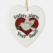 Kerstavond 2012 keramisch ornament (Rechts)