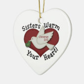 Kerstavond 2012 keramisch ornament (Links)