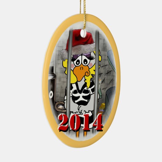 Kerstavond 2014 in Jailbird Ornament (Rechts)