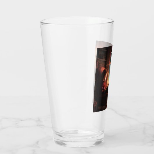 Kerstavond 3 glas (Rechts)