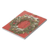 Kerstavond aan de deur hangen notitieblok (Linkerzijde)