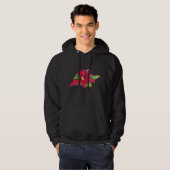 Kerstavond Bloem Hoodie (Voorkant volledig)