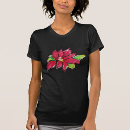 Kerstavond Bloem T-shirt