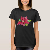 Kerstavond Bloem T-shirt (Voorkant)