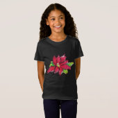 Kerstavond Bloem T-shirt (Voorkant volledig)