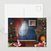 kerstavond briefkaart (Voorkant / Achterkant)