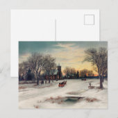 Kerstavond Briefkaart (Voorkant / Achterkant)