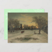 Kerstavond - Briefkaart #2 (Voorkant / Achterkant)