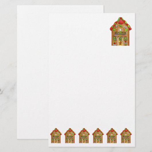 Kerstavond Briefpapier (Voorkant / Achterkant)