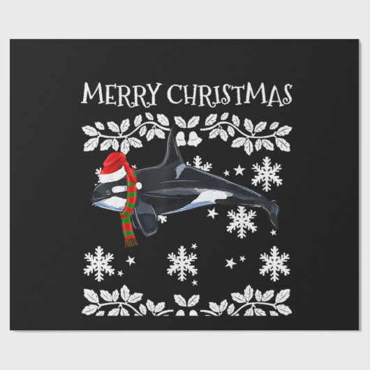 Kerstavond Cadeaupapier (Vlak)