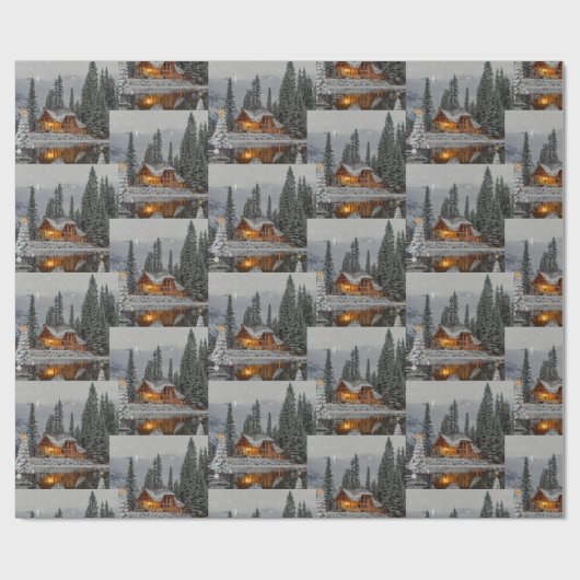 Kerstavond Cadeaupapier (Vlak)