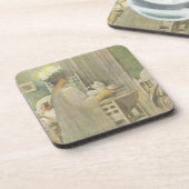 Kerstavond, café. in "Lasst Licht Hinin"("Le Drankjes Onderzetter (Linkerzijde)