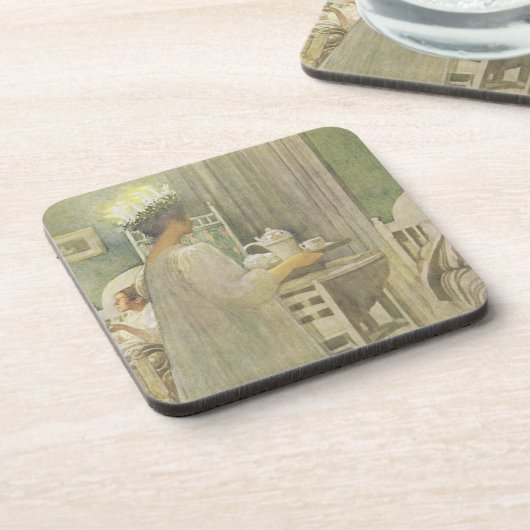 Kerstavond, café. in "Lasst Licht Hinin"("Le Drankjes Onderzetter (Linkerzijde)