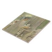 Kerstavond, café. in "Lasst Licht Hinin"("Le Tegeltje (Zijkant)