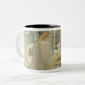 Kerstavond, café. in "Lasst Licht Hinin"("Le Tweekleurige Koffiemok (Voorkant links)