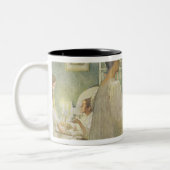 Kerstavond, café. in "Lasst Licht Hinin"("Le Tweekleurige Koffiemok (Links)