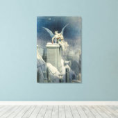 kerstavond canvas afdruk (Insitu (Houten vloer))