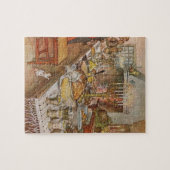 Kerstavond Carl Larsson 1904 Legpuzzel (Horizontaal)