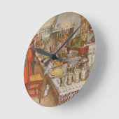 Kerstavond Carl Larsson 1904 Ronde Klok (Hoek)