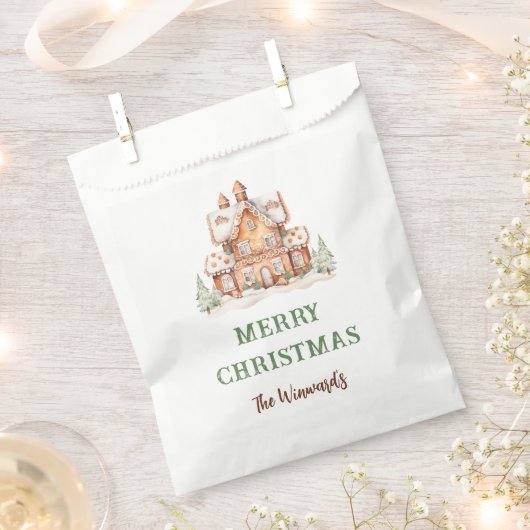 Kerstavond decorteren in het ontbijt bedankzakje (Geknipt)