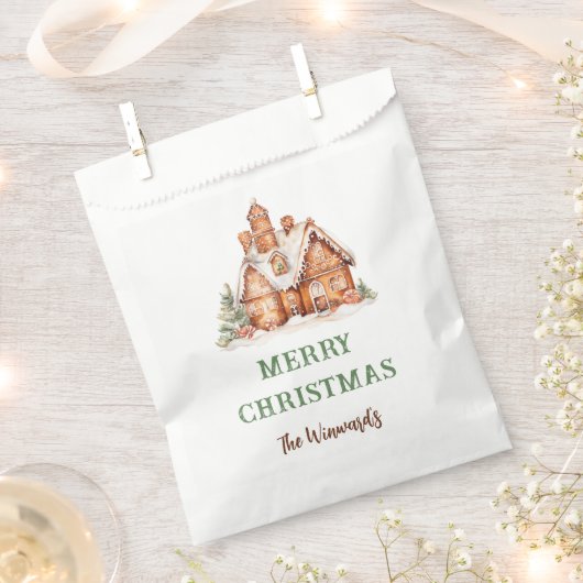 Kerstavond decorteren in het ontbijt bedankzakje (Geknipt)