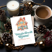 Kerstavond decorteren in het ontbijt kaart