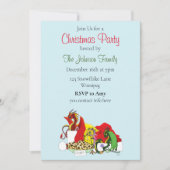 Kerstavond Draken Kaart (Voorkant)