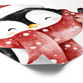 Kerstavond Eet Uitnodiging, Kerstfeest Poster (Hoek)