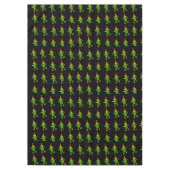 Kerstavond, Elf Black Tablecloth Tafelkleed (Voorkant)