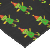 Kerstavond, Elf Black Tablecloth Tafelkleed (Gekanteld)
