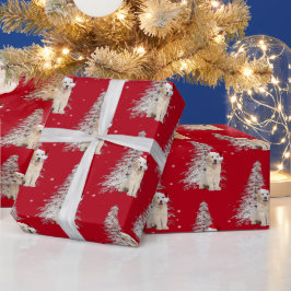 Kerstavond en de boom cadeaupapier