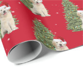 Kerstavond en de boom cadeaupapier (Rol Hoek)