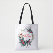 Kerstavond en mariniers tote bag (Voorkant)