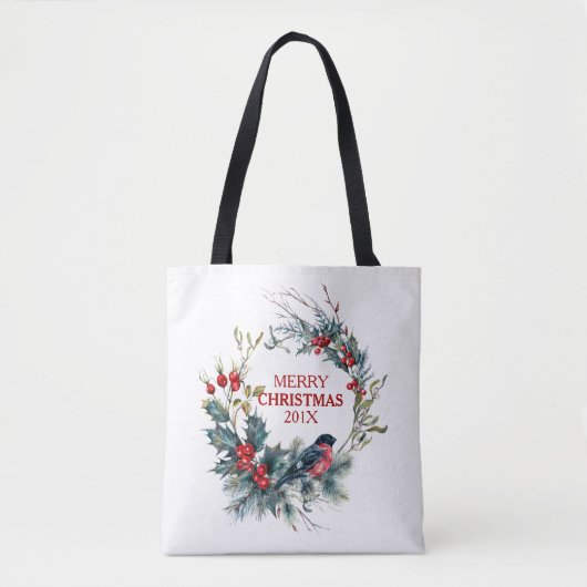 Kerstavond en mariniers tote bag (Voorkant)