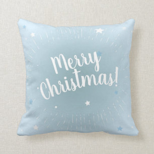 Kerstavond Fairy Tale. Fantastisch bos, sneeuw Kussen