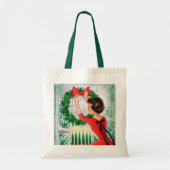 kerstavond feestdag tote bag (Voorkant)