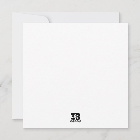 kerstavond feestdagenkaart (Achterkant)