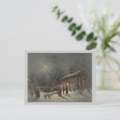 Kerstavond Feestdagenkaart (Staand voorkant)