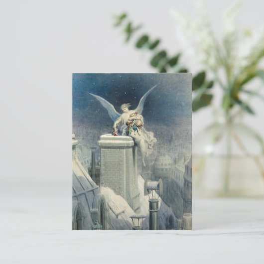 Kerstavond Feestdagenkaart (Staand voorkant)