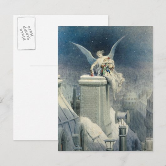 Kerstavond Feestdagenkaart (Voorkant / Achterkant)