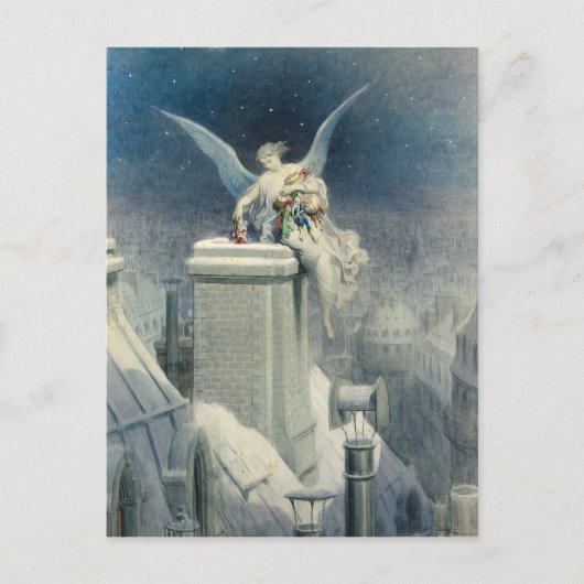 Kerstavond Feestdagenkaart (Voorkant)