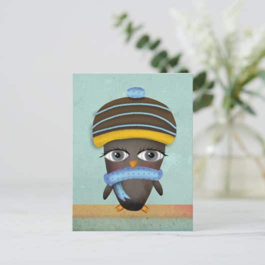 Kerstavond Feestdagenkaart (Staand voorkant)